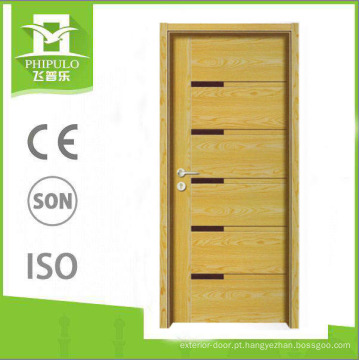 Novo design MDF painel melamina porta de madeira made in china